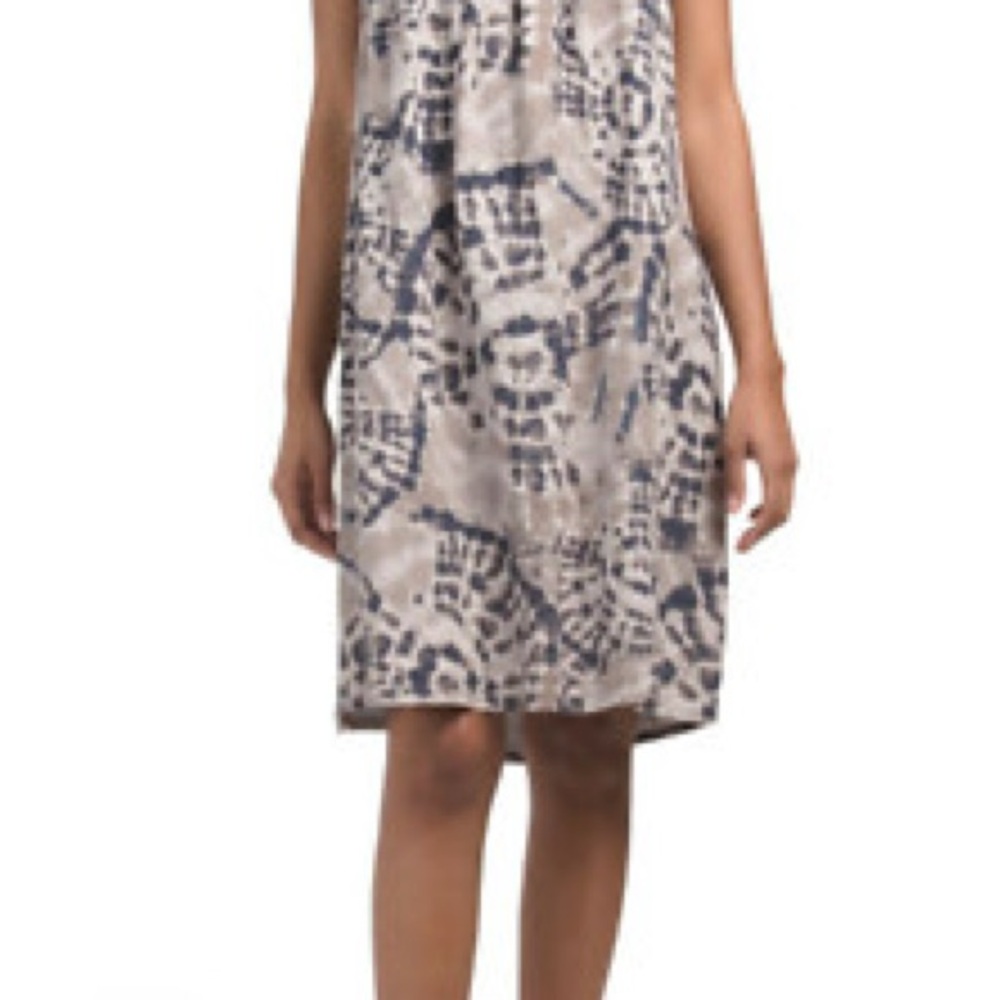 Bellambra Blue and Cream Dress